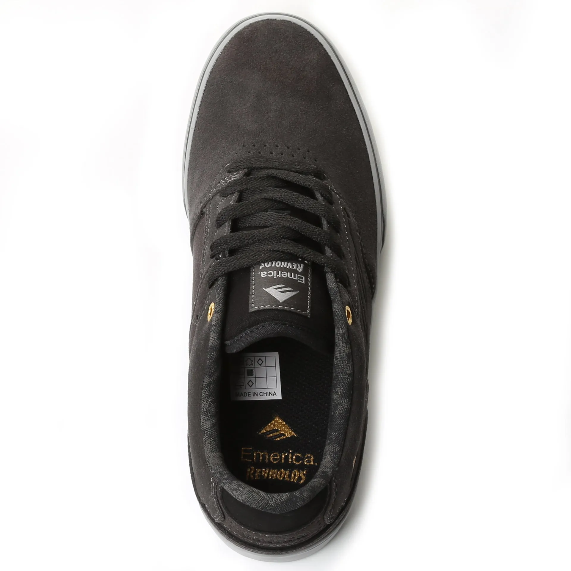 Emerica Reynolds Low Vulc - Dark Grey/Grey