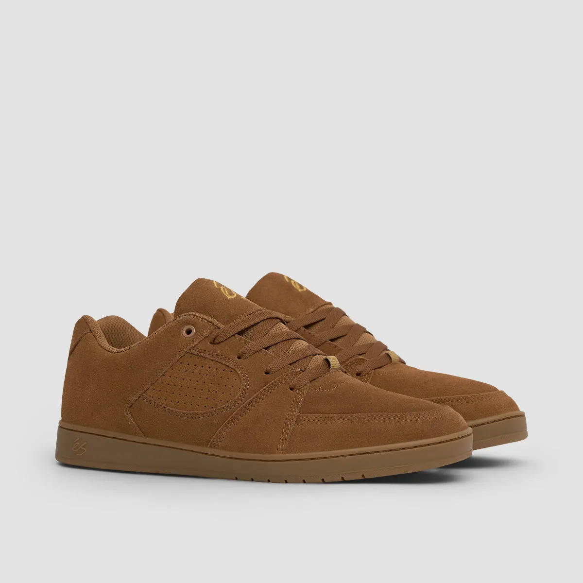 eS Accel Slim Shoes - Brown/Gum