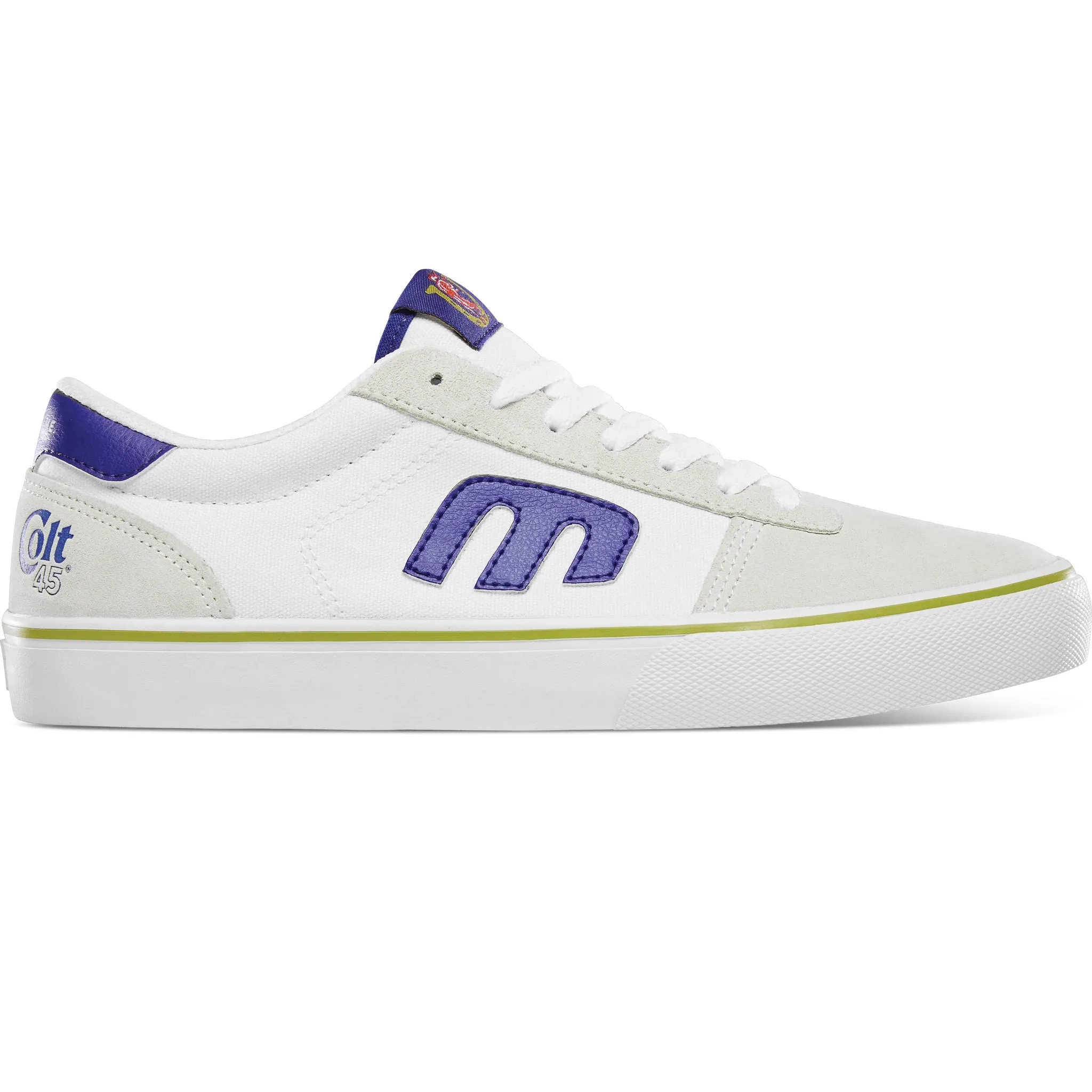 Etnies Shoes Calli Vulc X Colt 45 - White/Navy/Gold