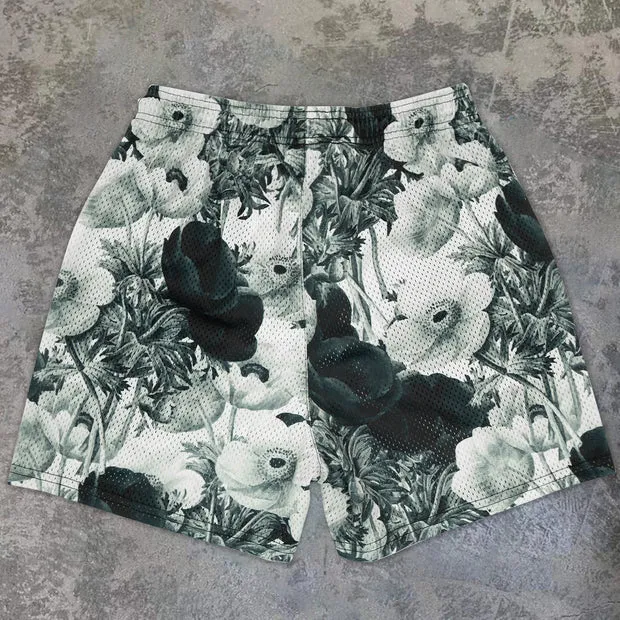 Flowers Sports Shorts