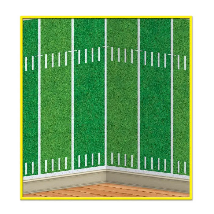 Football Field Backdrop 30' x 4' | 1ct