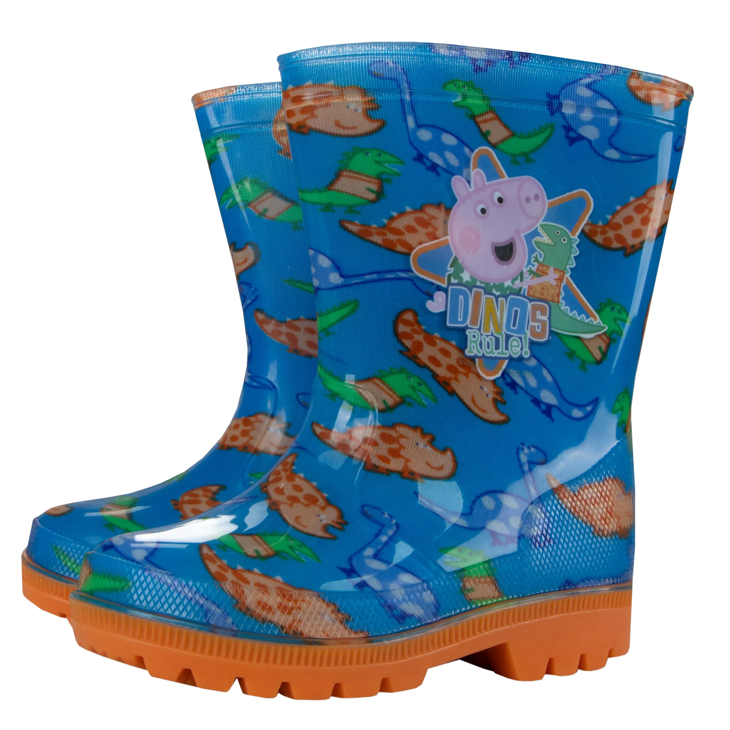 George Pig Dino Wellies