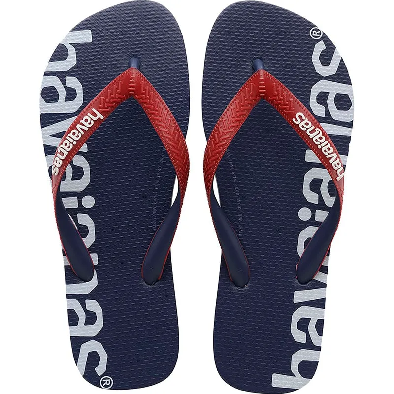 Havaianas Logomania Hightech Mens FlipFlops - Navy