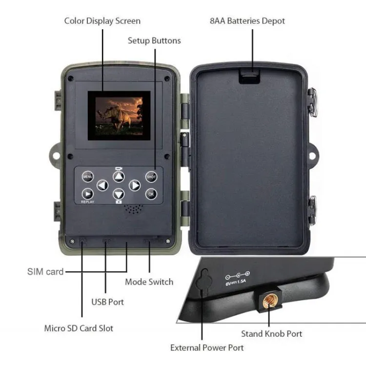 HC-810LTE 4G Outdoor Infrared Night Vision Trail Camera