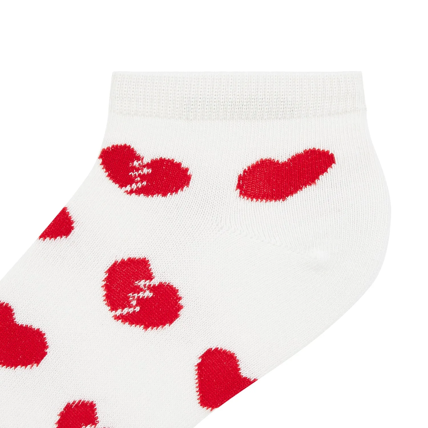 Heartbreak Printed Ankle Socks