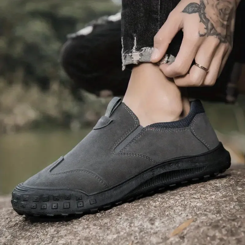 HikeX - Men's Slip-On Hiking Shoes