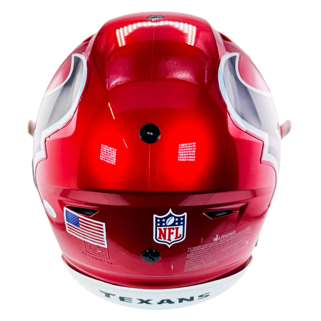 Joe Mixon Signed Houston Texans Authentic Red SpeedFlex Full-Size Football Helmet (JSA)