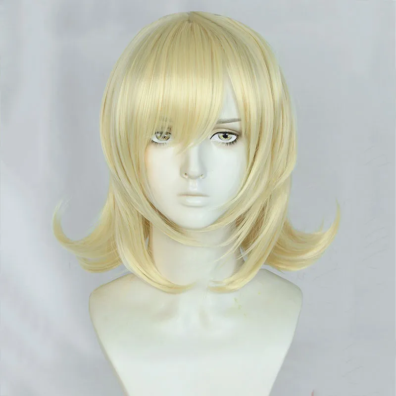 JoJo's Bizarre Adventure: Steel Ball Run Lucy Steel Golden Cosplay Wig