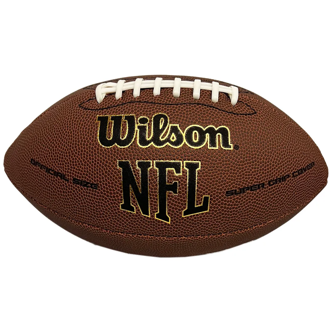 Justin Reid Signed Kansas City Chiefs Wilson Official NFL Replica Football (Beckett)