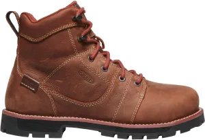 'Keen Utility' Women's 6" Seattle WP Safety Toe - Gingerbread / Black