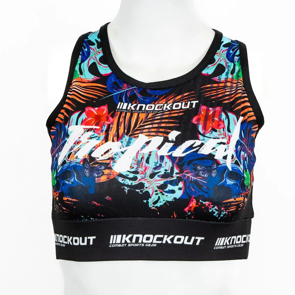 Knockout Tropical Sports Bra