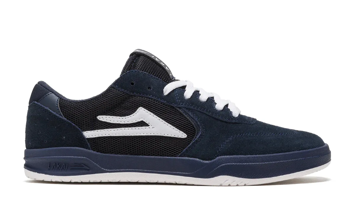 LAKAI Atlantic Shoes Navy/Navy Suede