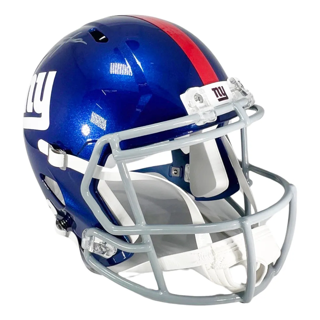 Lawrence Taylor New York Giants Signed Speed Full-Size Replica Football Helmet (Beckett)