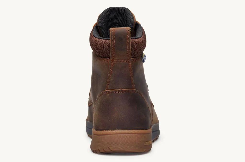 Lems Boulder Summit Water-resistant Boot Unisex - Rugged Bark