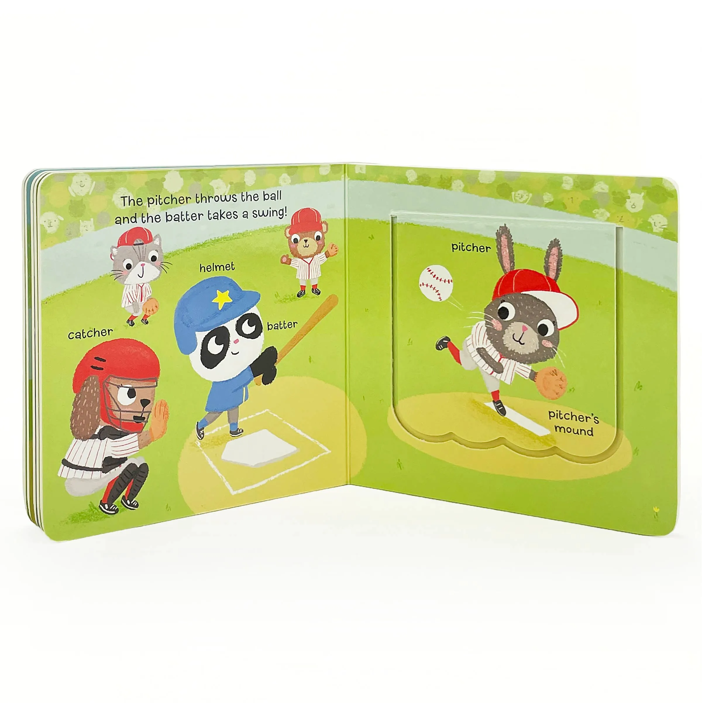 Let's Play Baseball Lift-a-Flap Sports Board Book