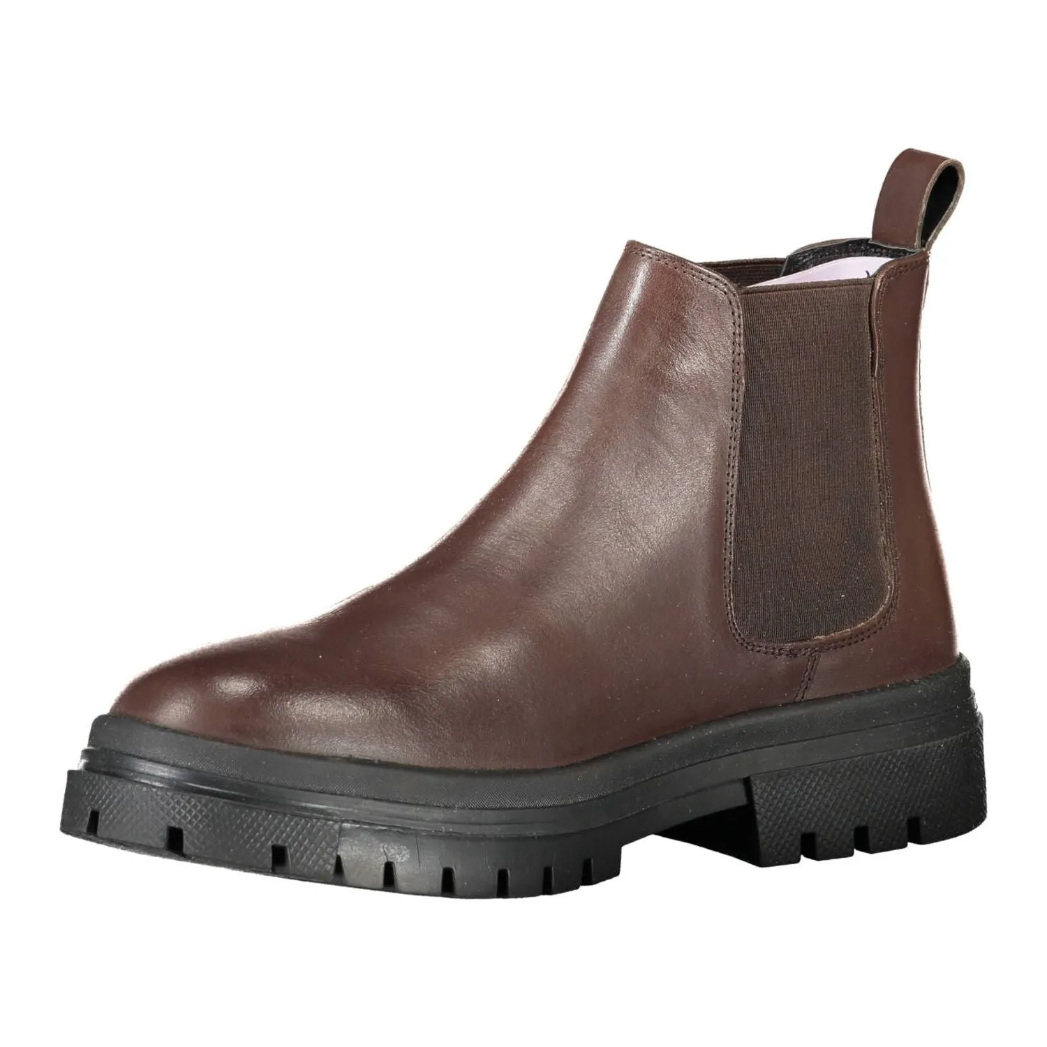 Levi's Brown Leather Men Boot