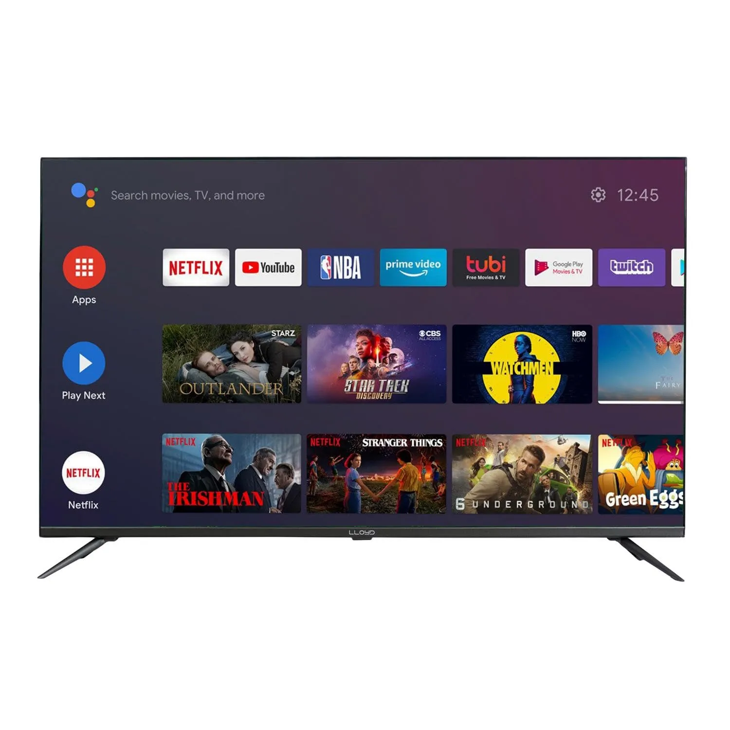 Lloyd 126cm (50 Inches) 4K Ultra HD Smart LED TV 50PS850E (Black)