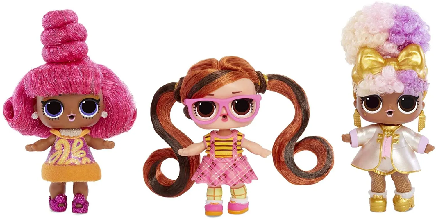 L.O.L. Surprise! Hairvibes Dolls with 15 Surprises & Mix & Match Hairpieces