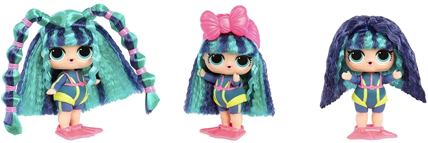 L.O.L. Surprise! Hairvibes Dolls with 15 Surprises & Mix & Match Hairpieces