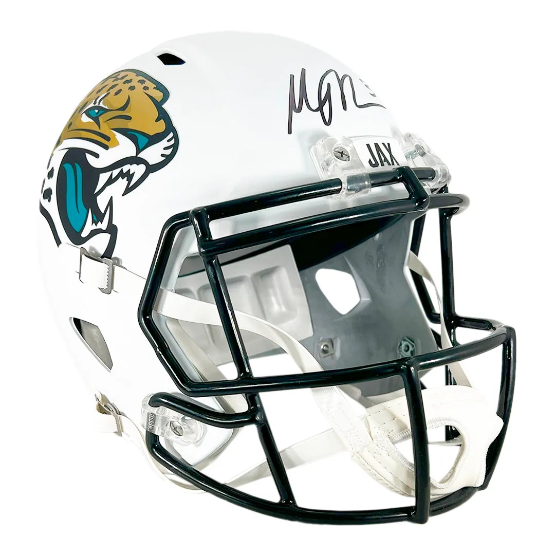 Maurice Jones-Drew Signed Jacksonville Jaguars Alt 2024 Speed Full-Size Replica Football Helmet (Beckett)