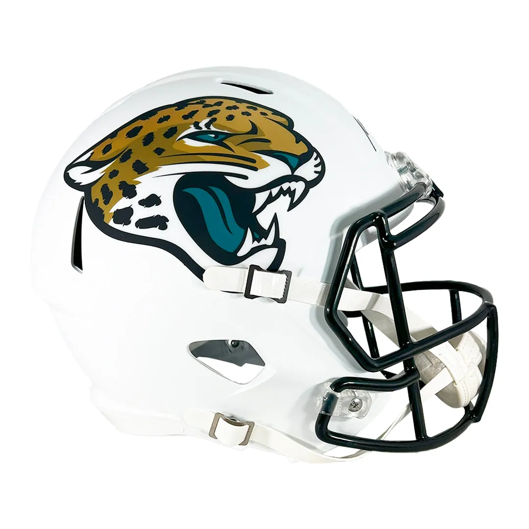 Maurice Jones-Drew Signed Jacksonville Jaguars Alt 2024 Speed Full-Size Replica Football Helmet (Beckett)