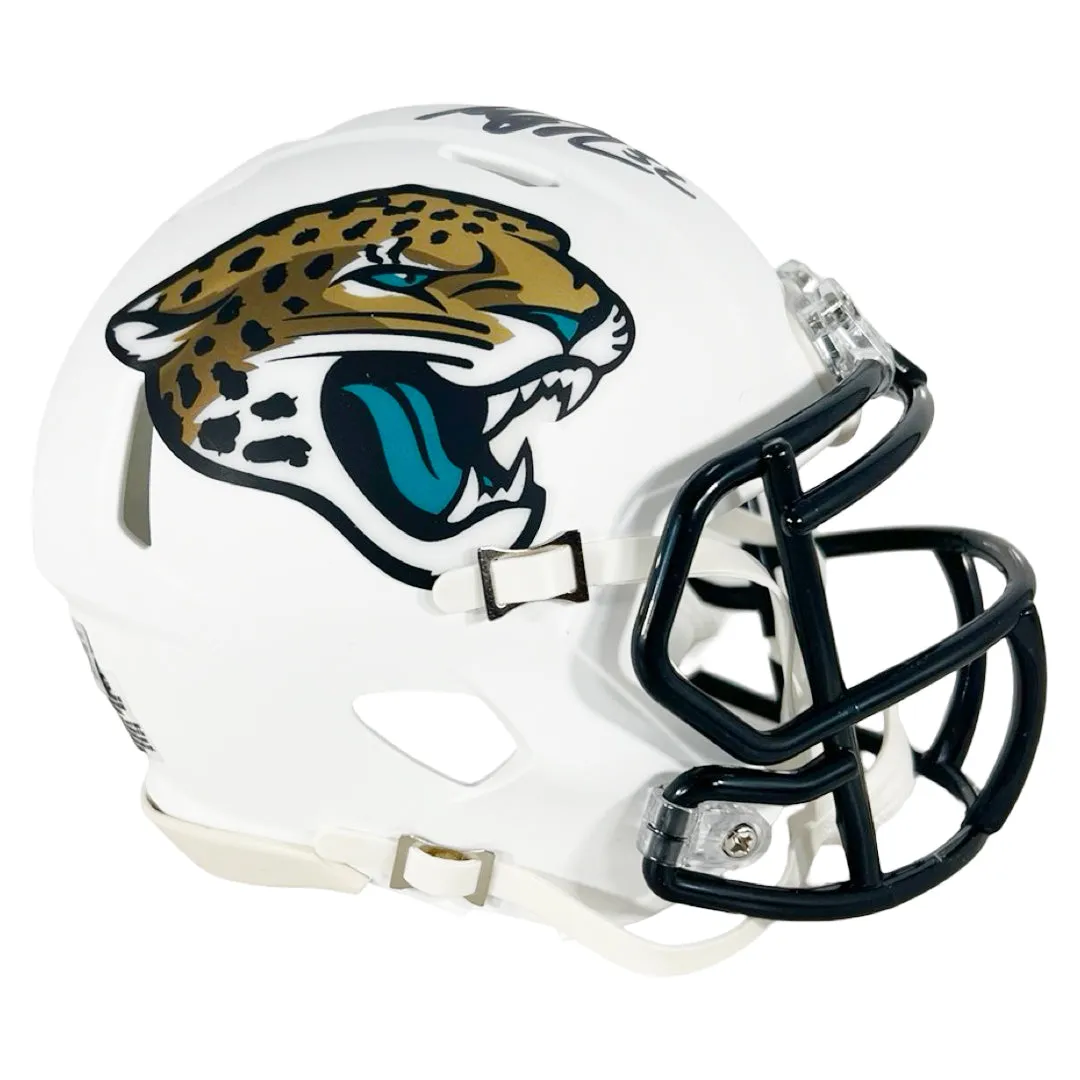 Maurice Jones-Drew Signed Jacksonville Jaguars Alt 2024 Speed Mini Football Helmet (Beckett)