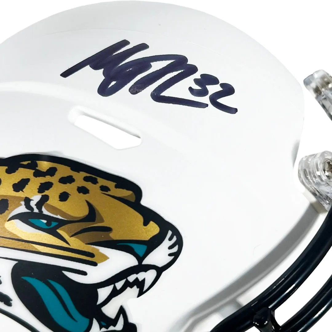 Maurice Jones-Drew Signed Jacksonville Jaguars Alt 2024 Speed Mini Football Helmet (Beckett)