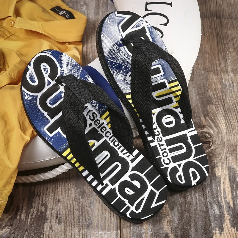 Men Beach Shoes Men's Slippers Summer Fashion Beach Shoes