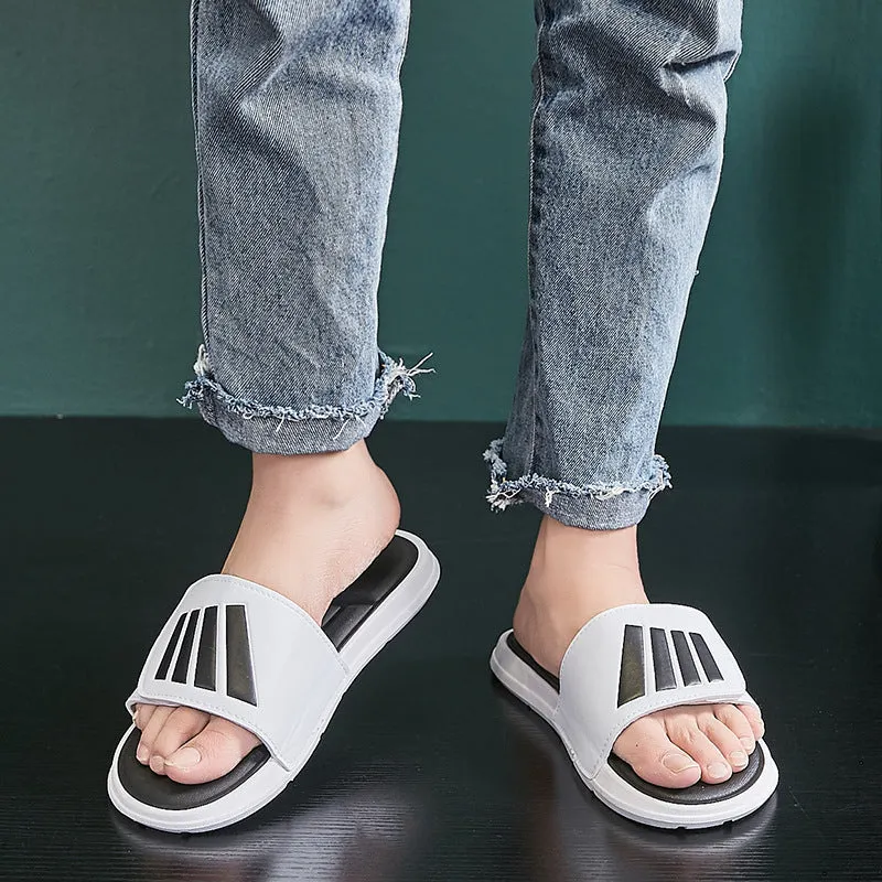 Men Beach Shoes Slippers Fashion Non-Slip Beach Slippers