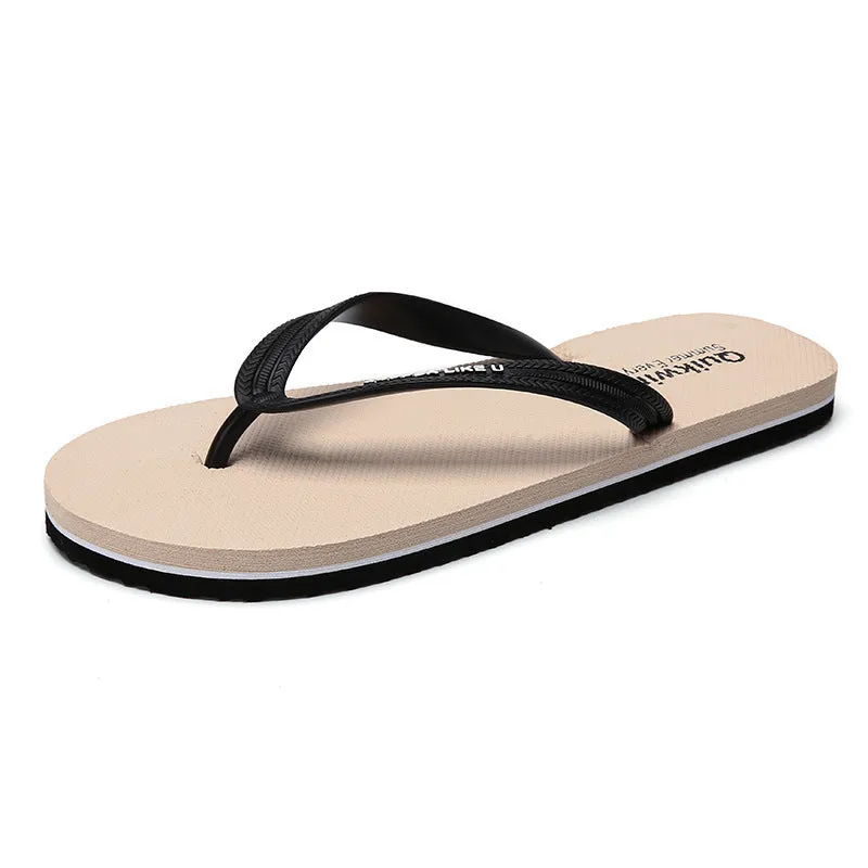 Men Beach Shoes Summer Men Non-Slip Clip Outdoor Beach