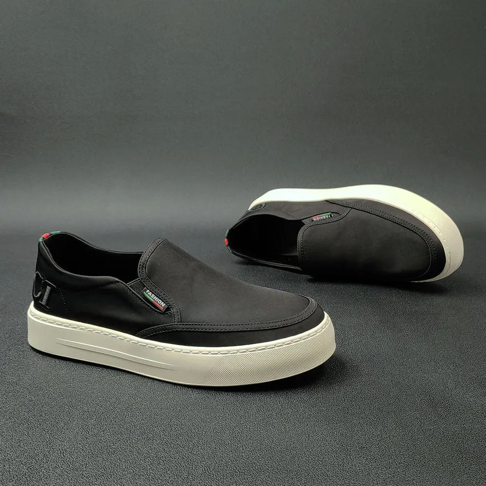 Men Minimalist Breathable Canvas Casual Loafers