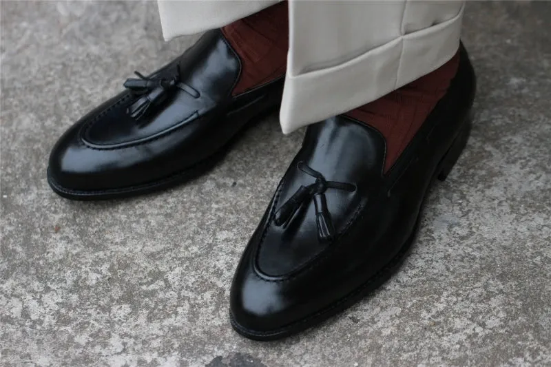 Men's Leather Tassel Loafer