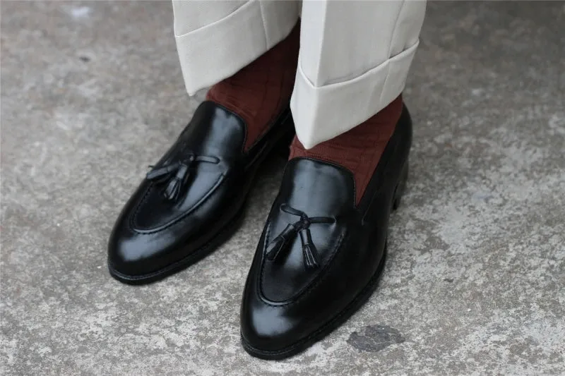 Men's Leather Tassel Loafer