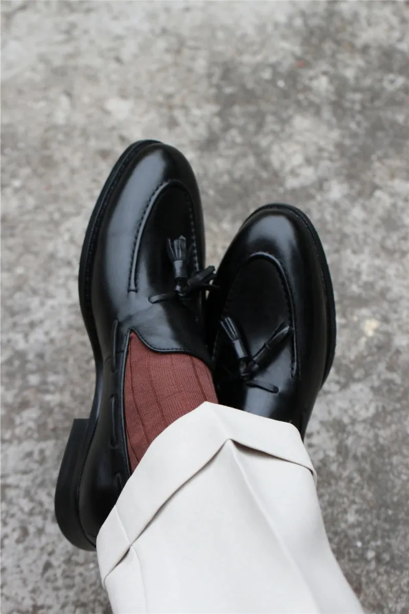 Men's Leather Tassel Loafer