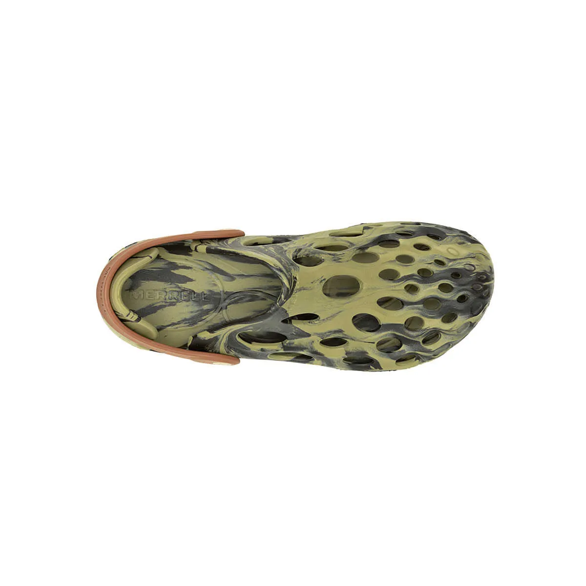 MERRELL HYDRO MOC SLIP ON BLACK MOSSTONE CAMO - MENS