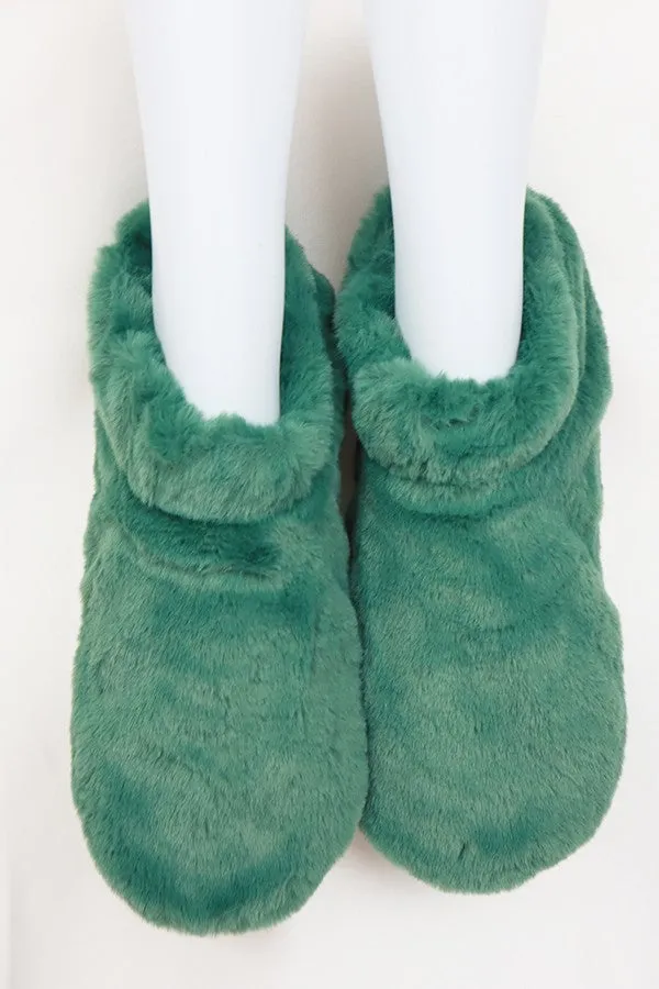 Meya Plush Bootie Slippers- ASSORTED!