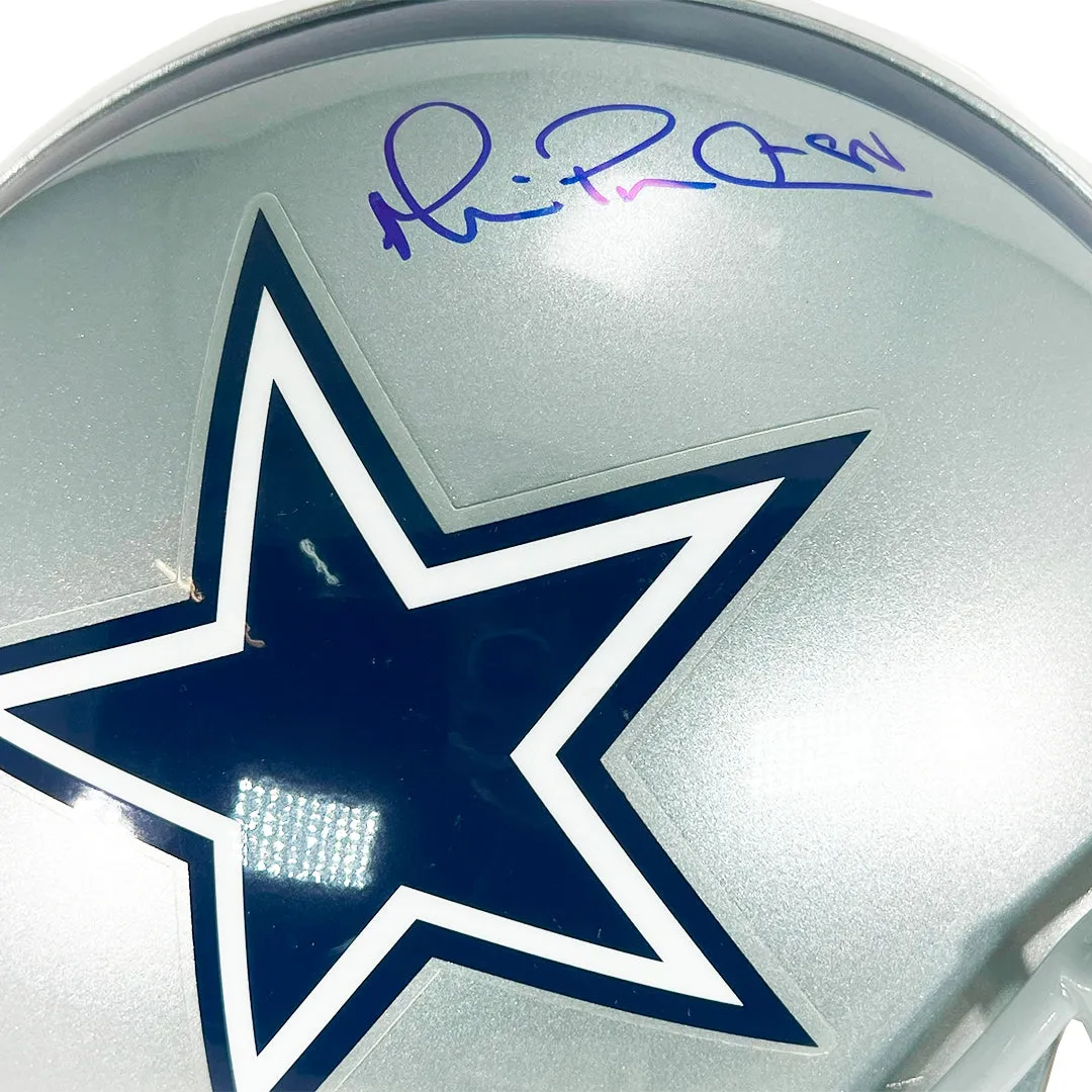 Michael Irvin Signed Dallas Cowboys Authentic Full-Size Football Helmet (JSA)