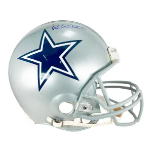 Michael Irvin Signed Dallas Cowboys Authentic Full-Size Football Helmet (JSA)