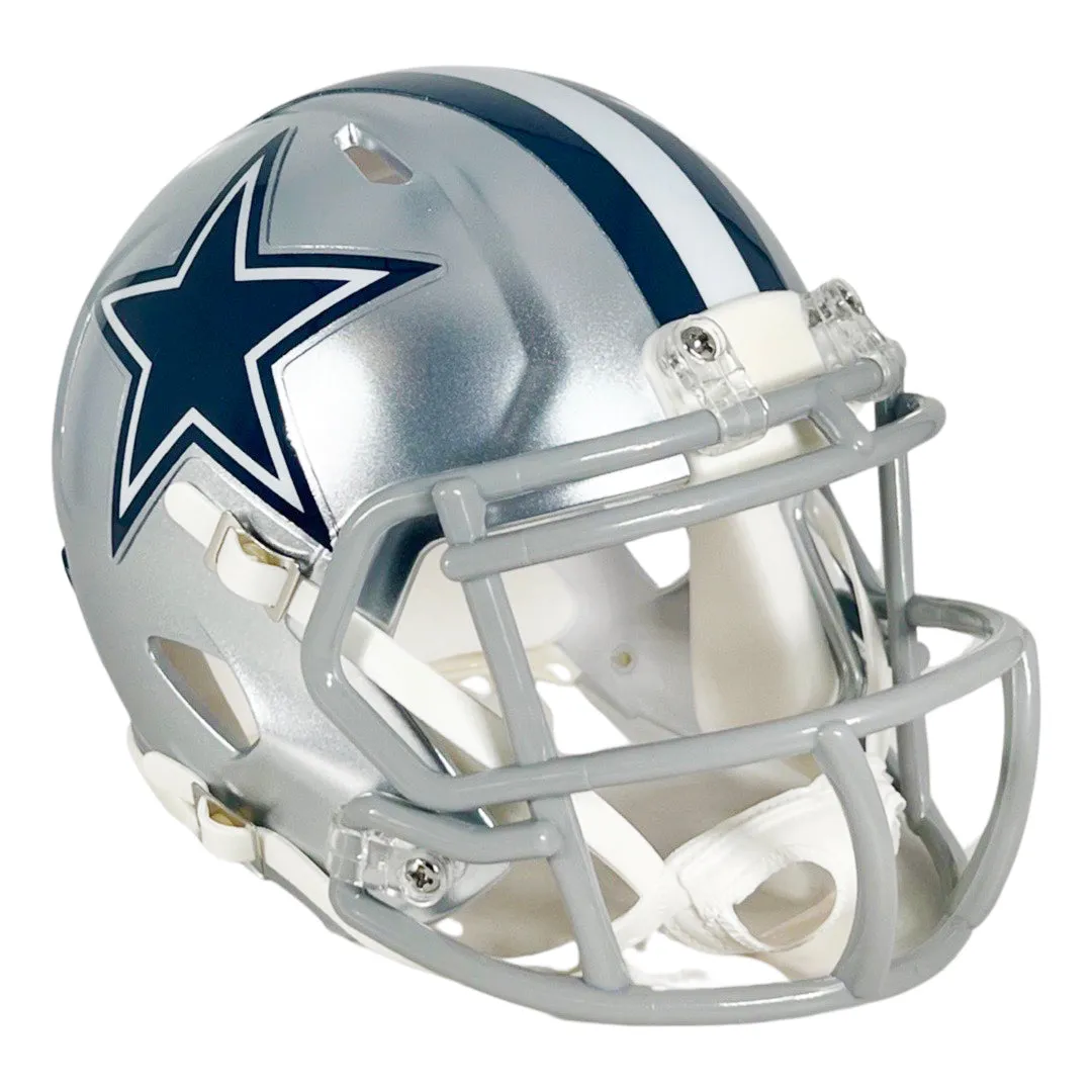 Michael Irvin Signed Dallas Cowboys Speed Mini Football Helmet (Beckett)