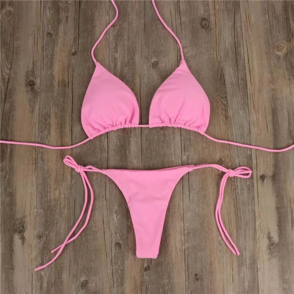 Micro Bandage Bikini Set