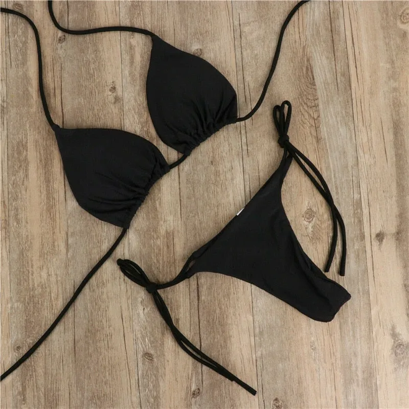 Micro Bandage Bikini Set