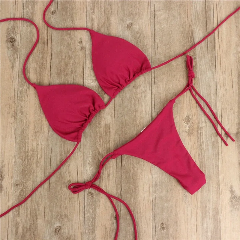 Micro Bandage Bikini Set