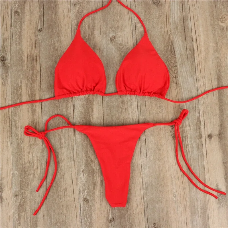 Micro Bandage Bikini Set