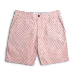 Midwoods - Red Seersucker Shorts