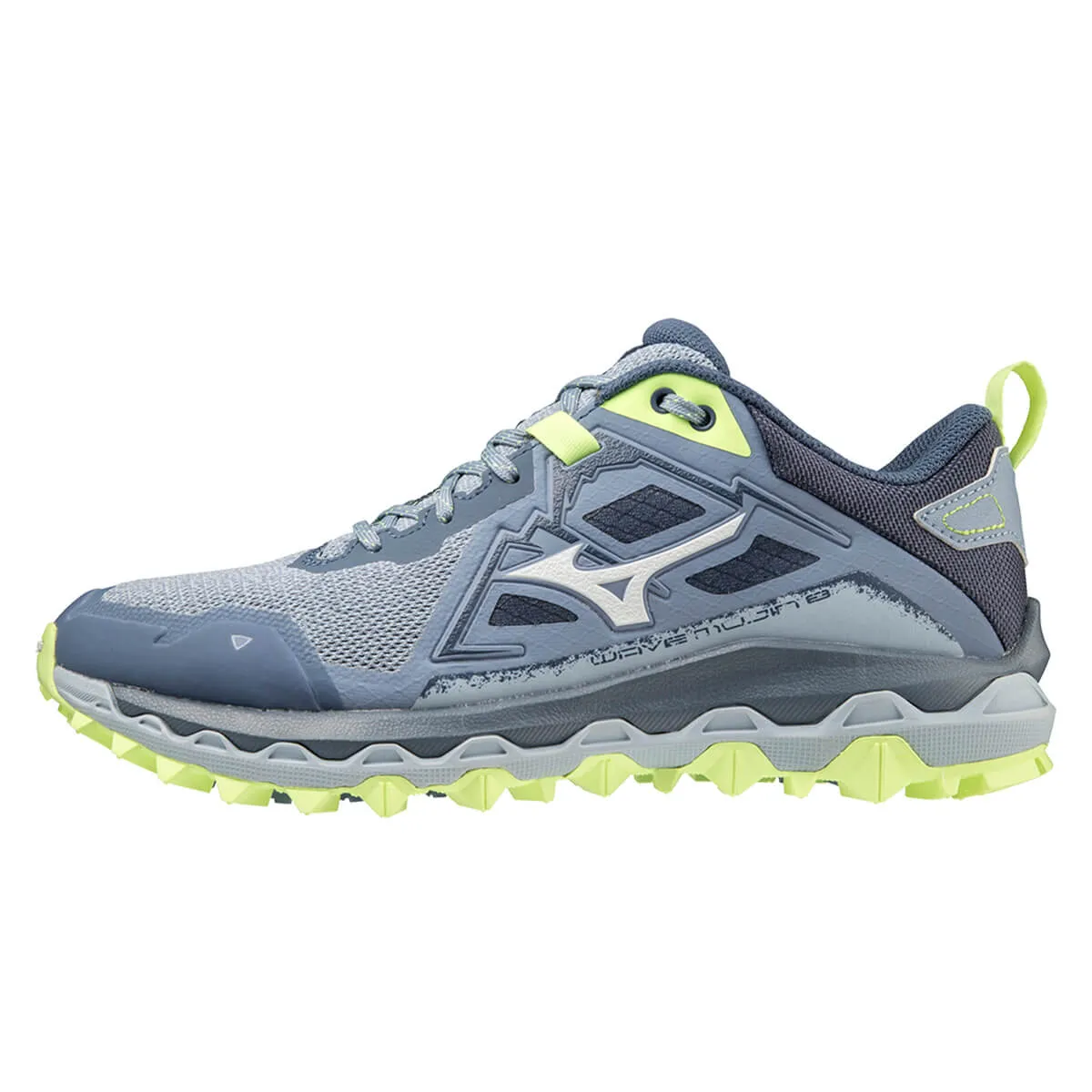 Mizuno Wave Mujin 8 Womens | Troposphere/wht/neolime