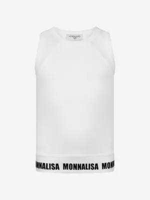 Monnalisa Girls Cotton Jersey Sports Top