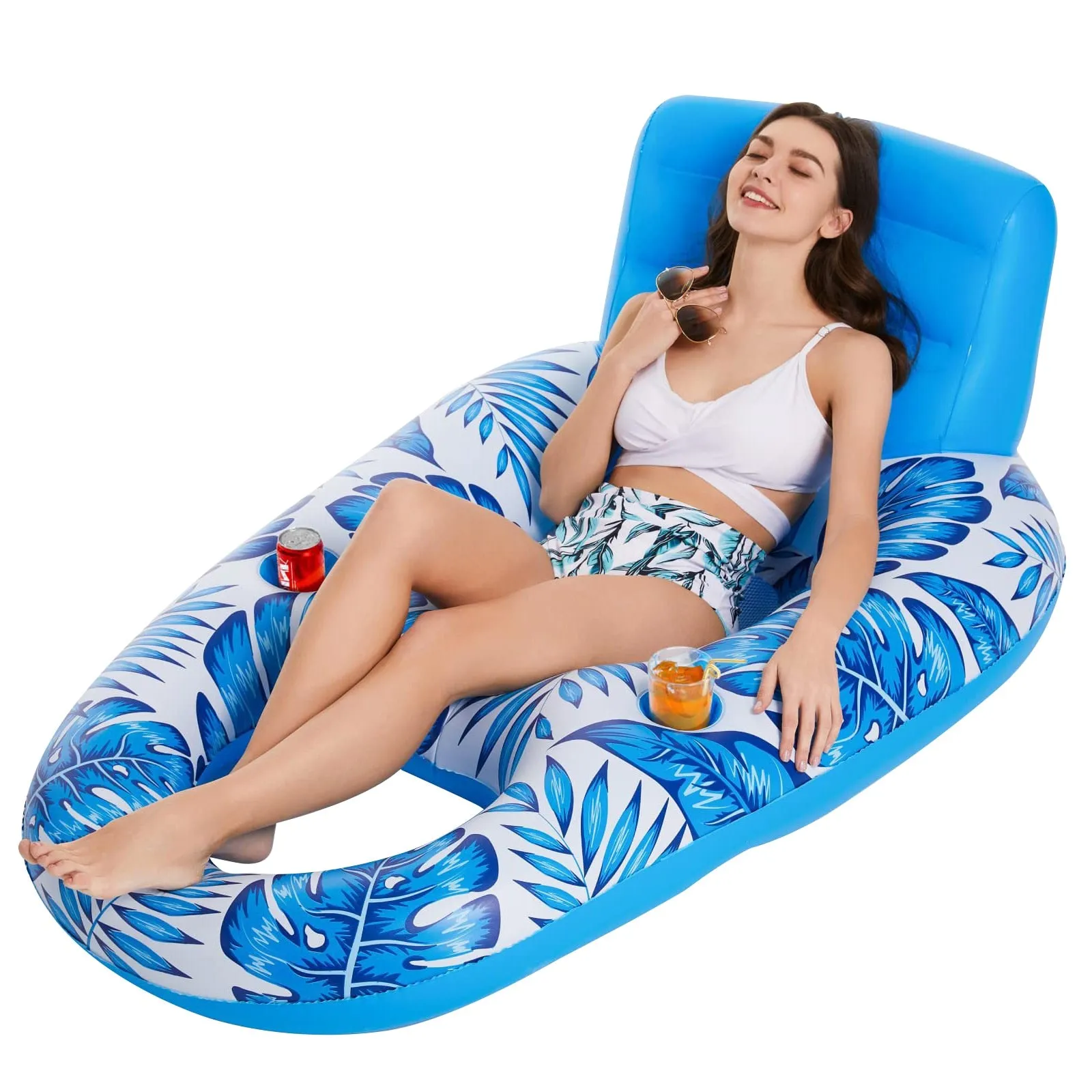 Multifunctional Inflatable Swim Ring Float Chair