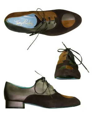 Nader Color Block Oxfords