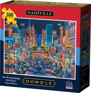 Nashville 500 Piece Puzzle - Quick Ship