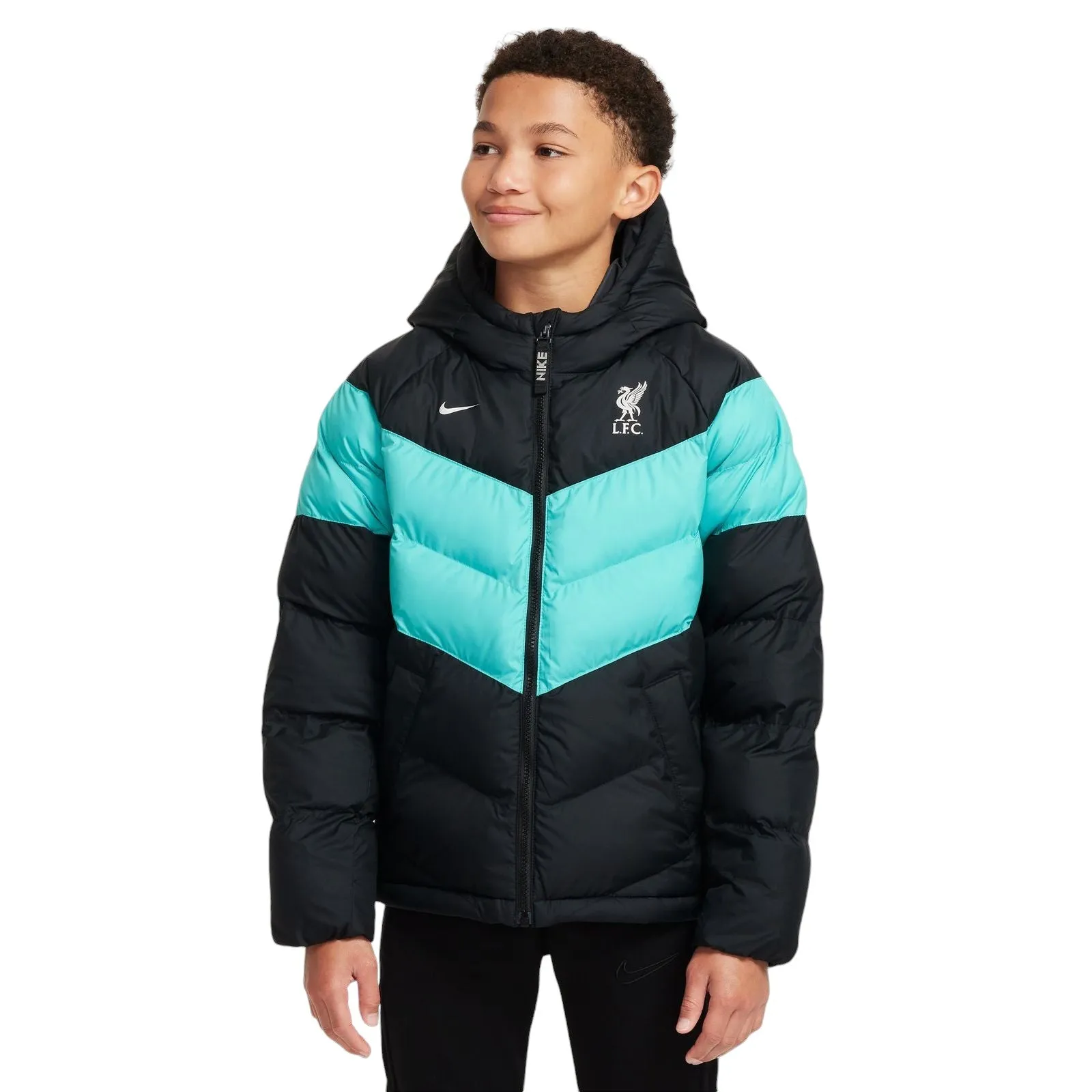 Nike Liverpool FC Kids Soccer Synthetic-Fill Hooded Jacket